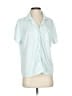 Studio 1886 Teal Short Sleeve Blouse Size 4 - 6 - photo 1