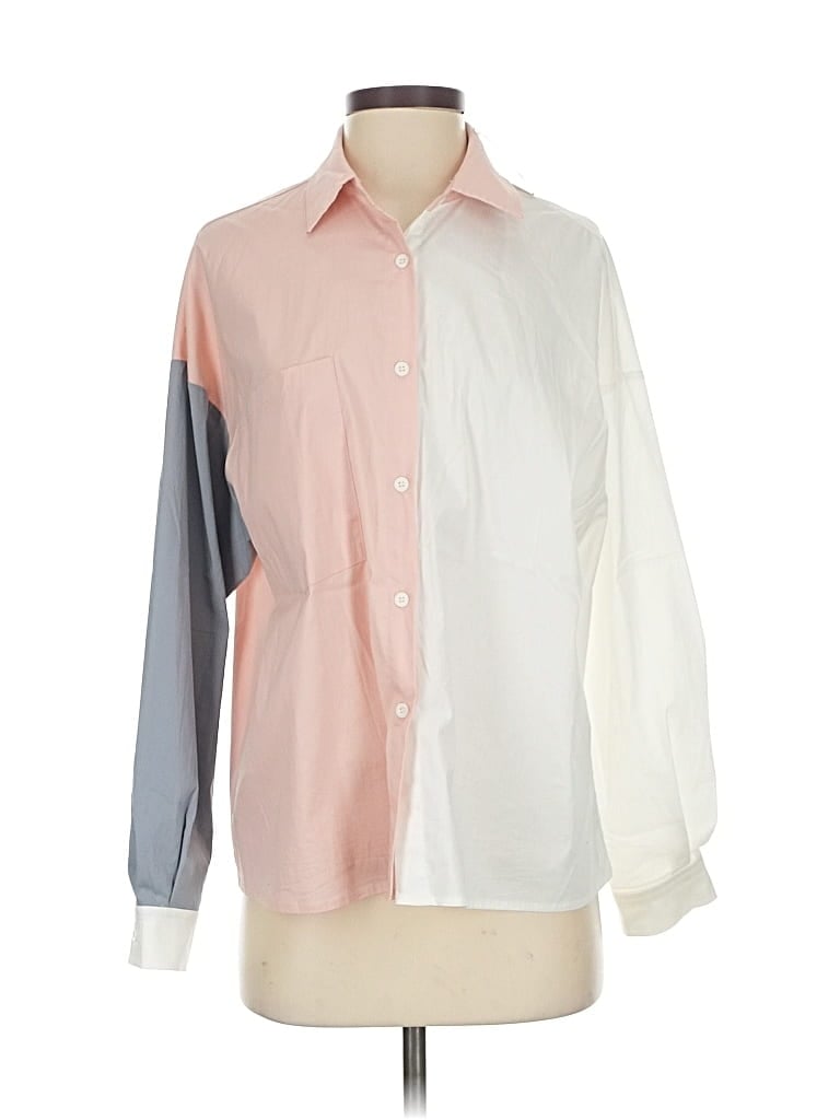Click to view more detailed imagery on our partner's website Pre-owned Forever 21 Long Sleeve Blouse In White