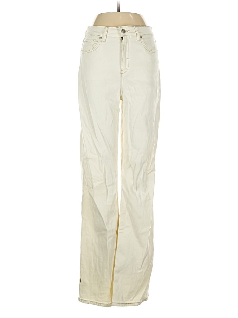 Pre-owned Sincerely Jules Cargo Pants In White