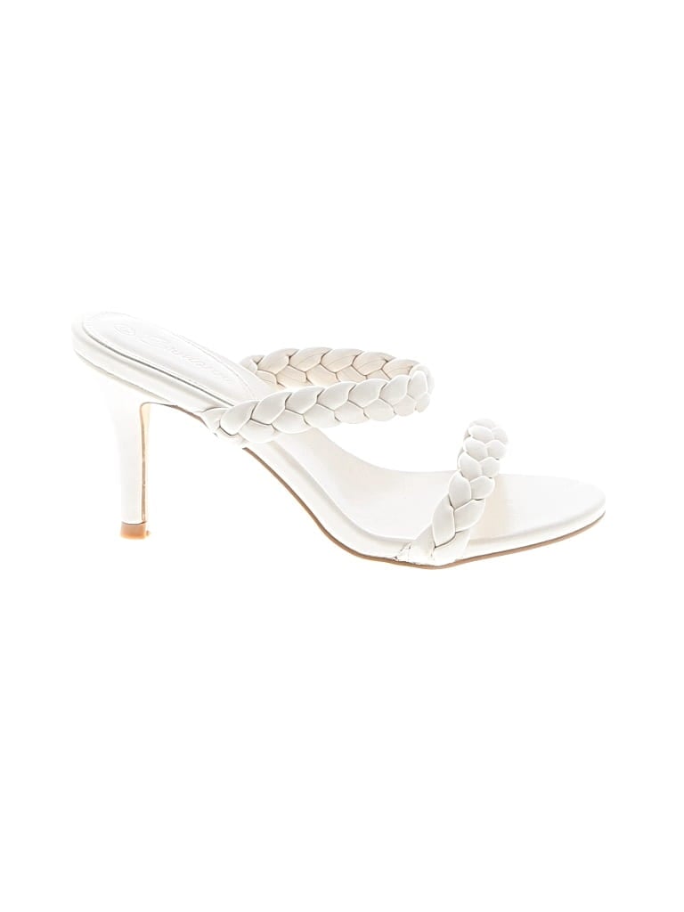 Pre-owned Assorted Brands Heels In White