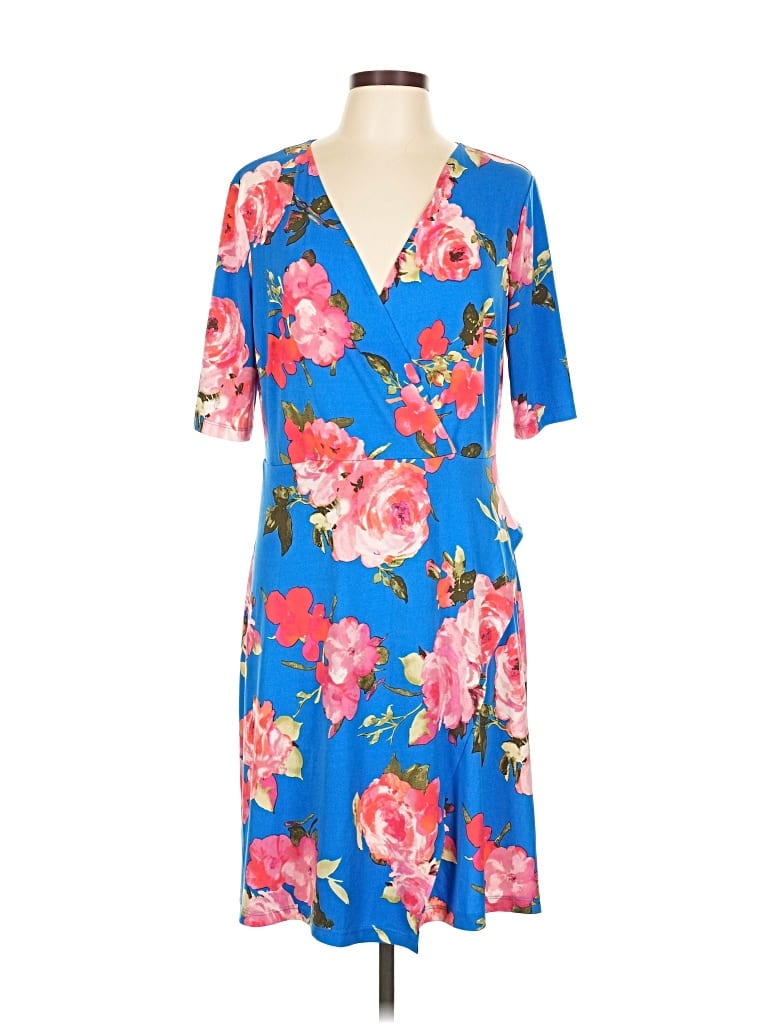 Click to view more detailed imagery on our partner's website Pre-owned Soma Casual Dress In Blue