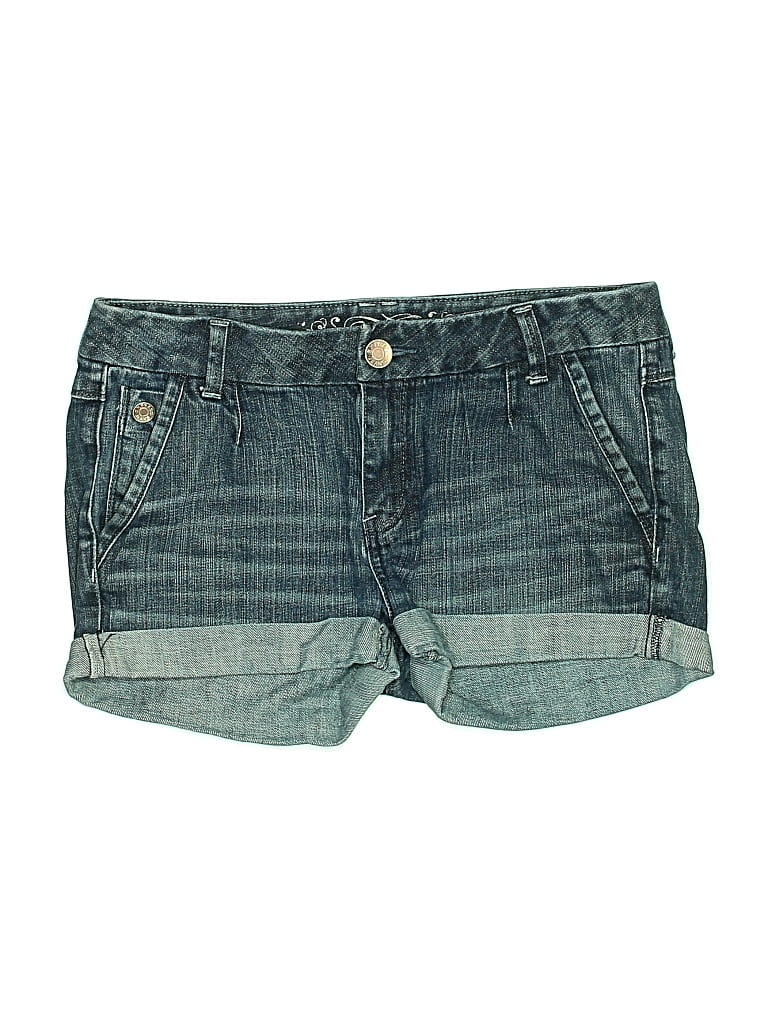 Pre-owned Express Jeans Denim Shorts In Blue