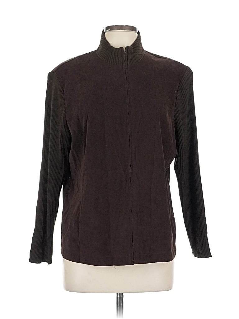 NOTATIONS Pre-owned Turtleneck Sweater In Brown