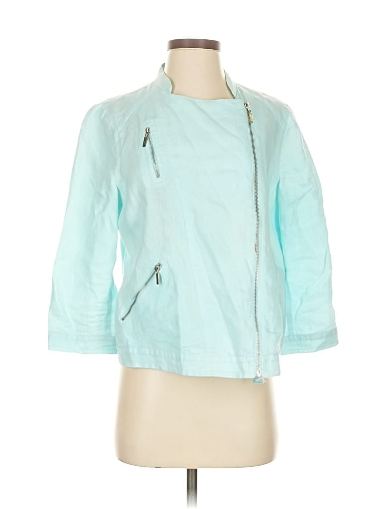 Pre-owned Chico's Jacket In Blue