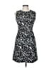 Milly Animal Print Black Cocktail Dress Size 6 - photo 1