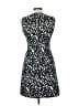 Milly Animal Print Black Cocktail Dress Size 6 - photo 2