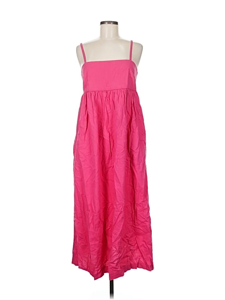 Pre-owned Uniqlo Casual Dress In Pink
