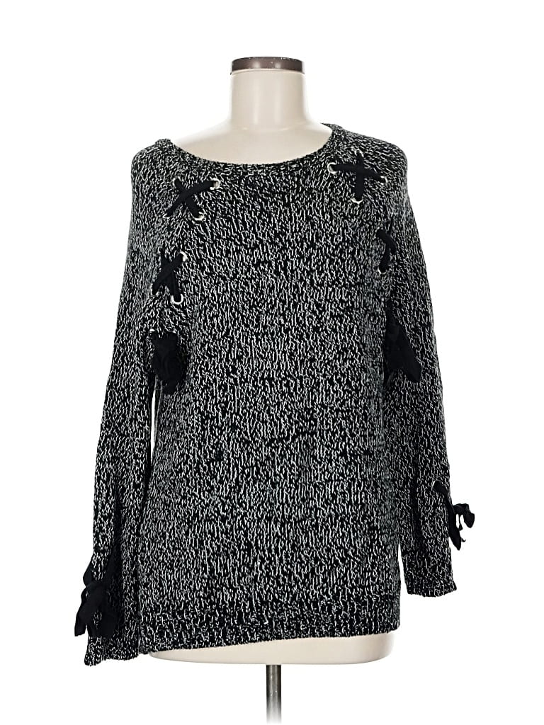 Pre-owned Audrey Parks X Francesca's Pullover Sweater In Black