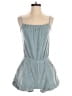 Phie Collective 100% Cotton Solid Teal Blue Romper Size XS - photo 1