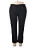 J.Jill Solid Black Linen Pants Size XL - photo 1