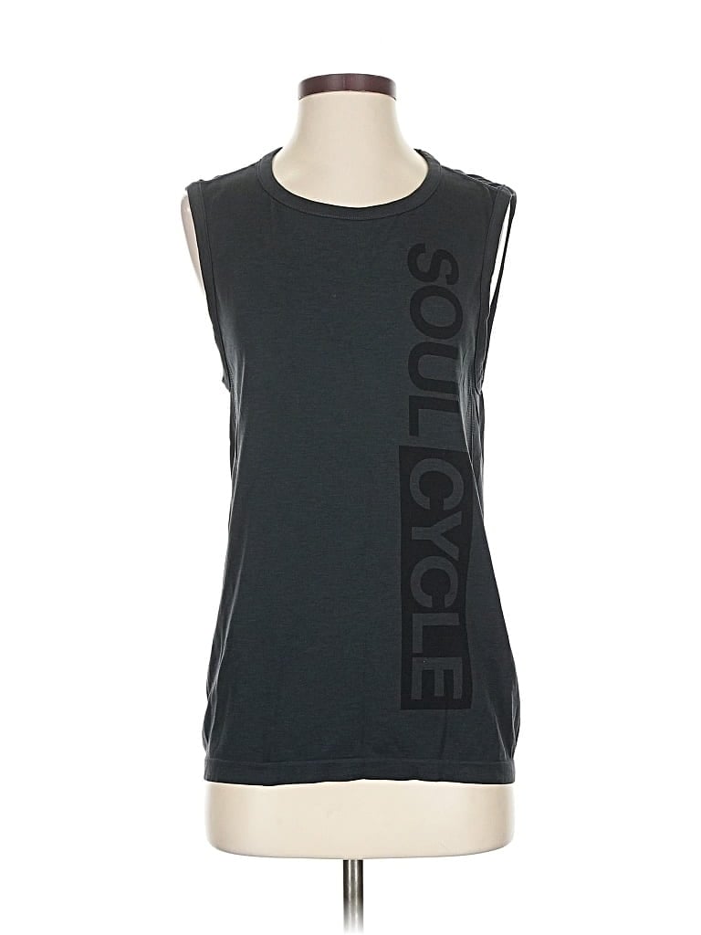 Pre-owned Soulcycle Sleeveless T-shirt In Gray
