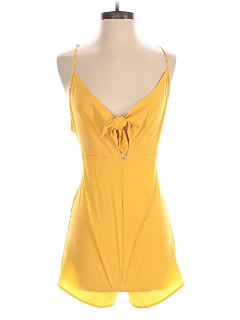 Pre-owned Forever 21 Romper In Yellow