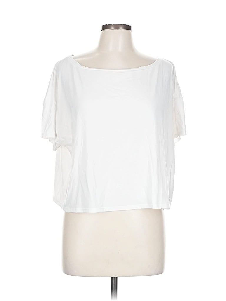 Pre-owned Gap Fit Short Sleeve T-shirt In White