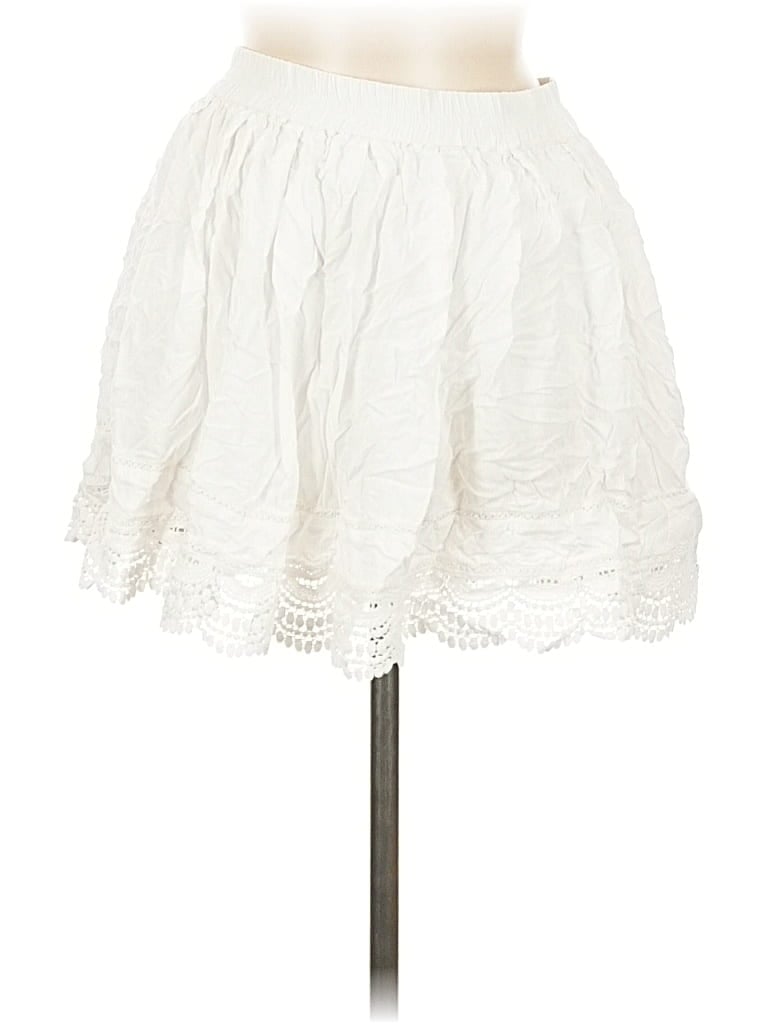 Pre-owned Aéropostale Casual Skirt In White