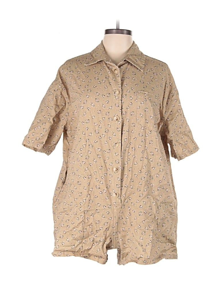 Click to view more detailed imagery on our partner's website Pre-owned Mable Romper In Brown