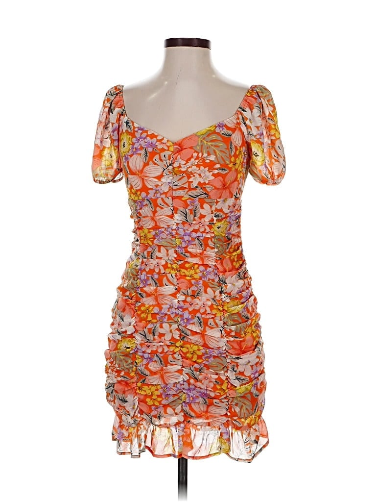 Pre-owned Forever 21 Cocktail Dress In Orange