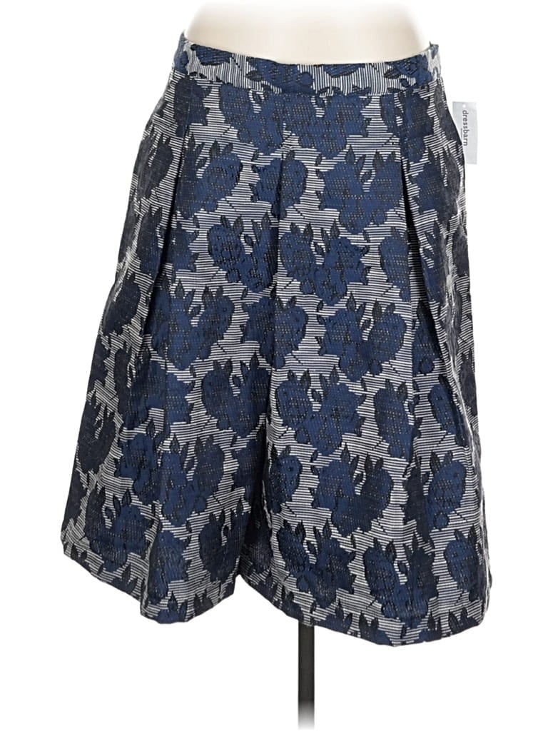 Pre-owned Roz & Ali Casual Skirt In Blue