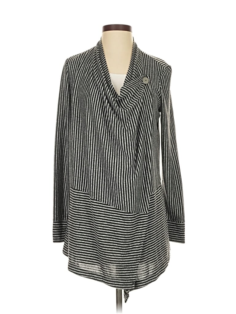 Pre-owned Jones New York Cardigan Sweater In Black