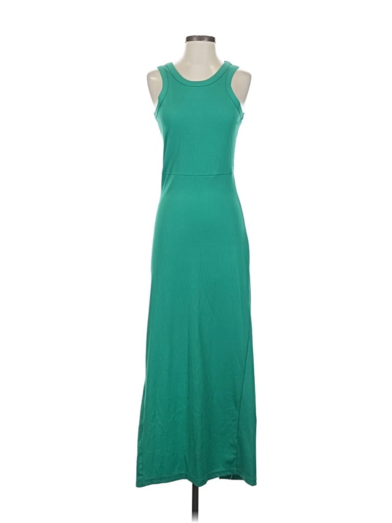 Pre-owned Chicme Casual Dress In Green