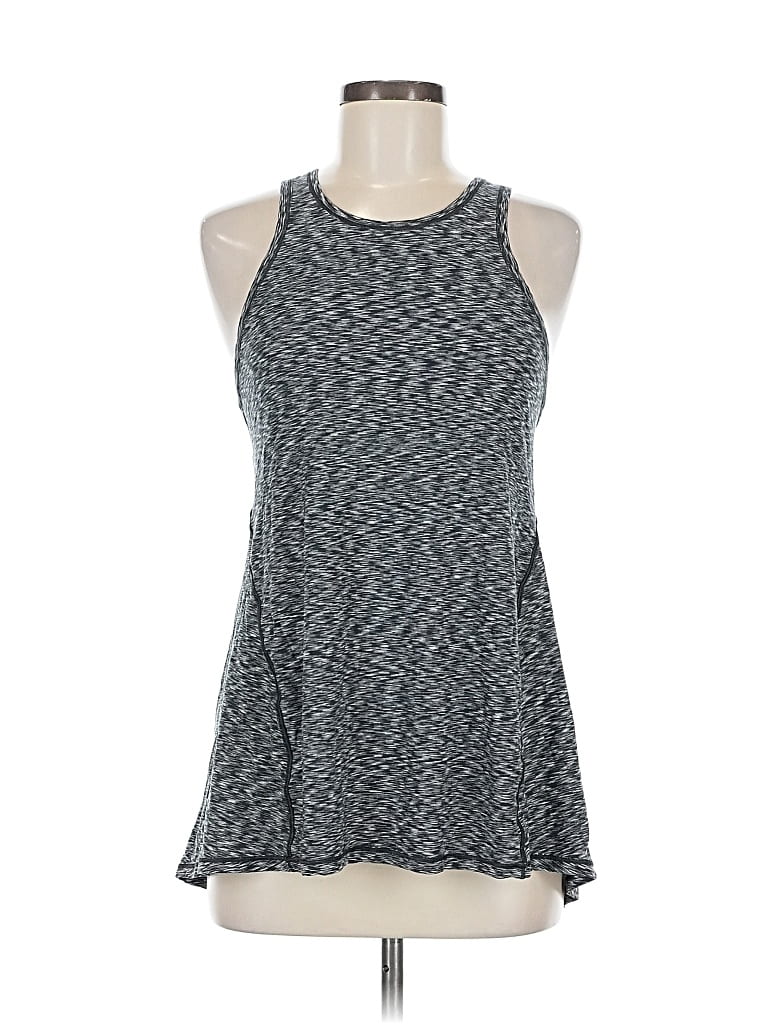 Pre-owned Lululemon Athletica Active Tank Top In Black