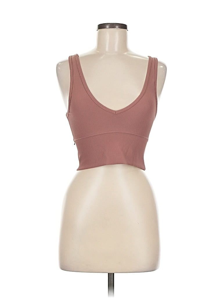 Pre-owned Lululemon Athletica Sports Bra In Pink