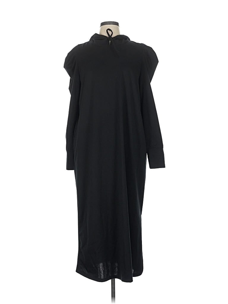 Pre-owned Who What Wear Casual Dress In Black