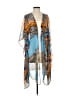 Patrons of Peace 100% Polyester Blue Kimono Size XS - Sm - photo 1