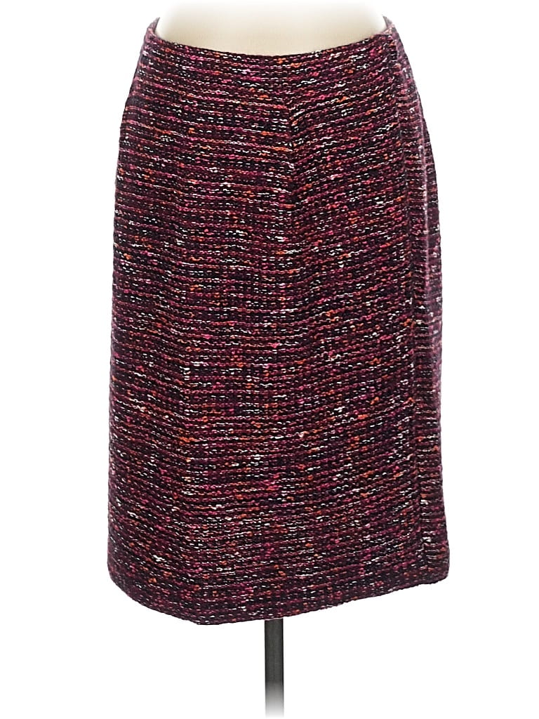 Click to view more detailed imagery on our partner's website Pre-owned Jjill Casual Skirt In Burgundy