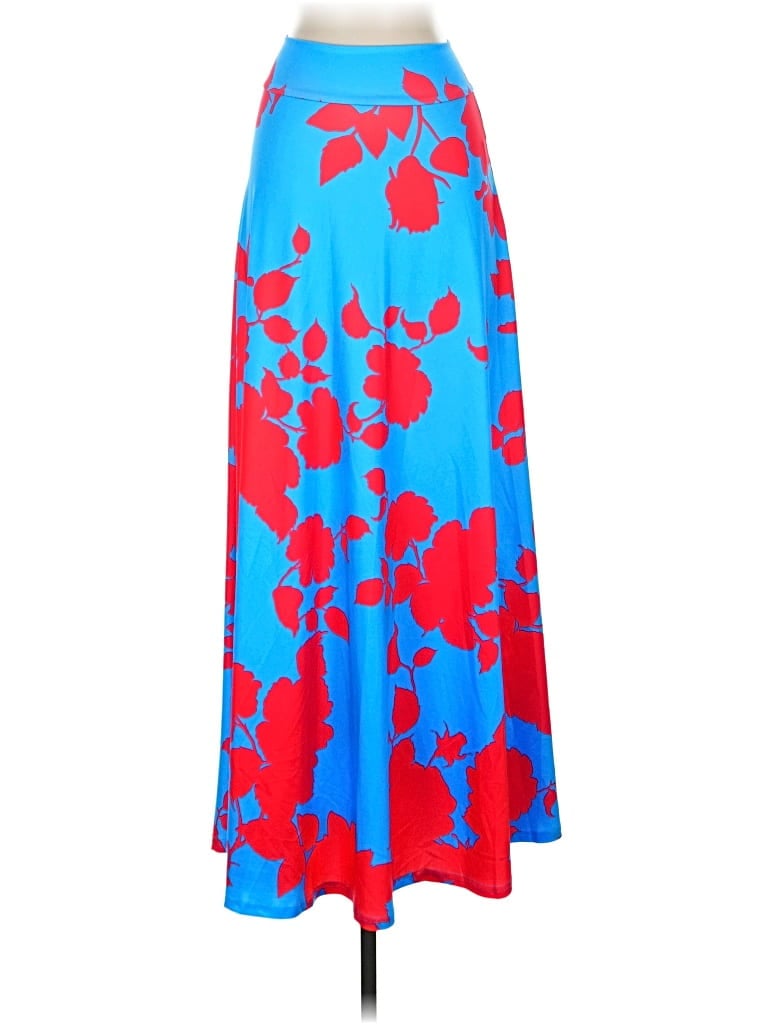 Pre-owned Unbranded Formal Skirt In Blue