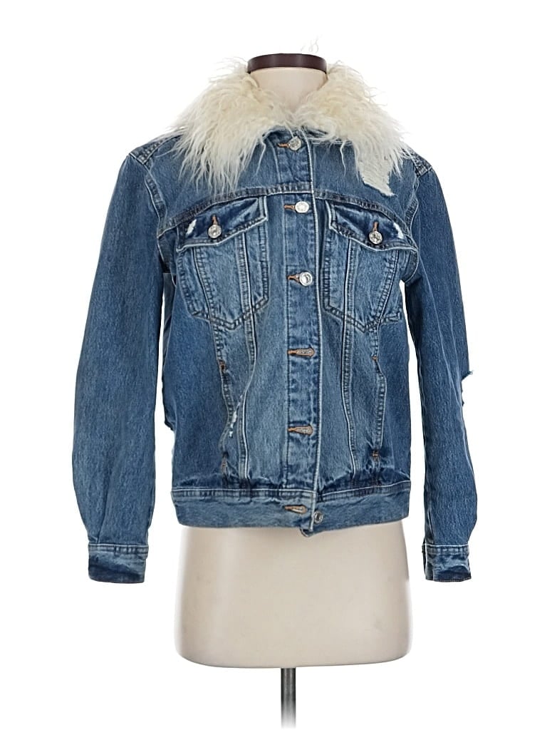 Pre-owned Guess Denim Jacket In Blue