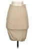 BCBGMAXAZRIA Solid Tan Casual Skirt Size S - photo 2