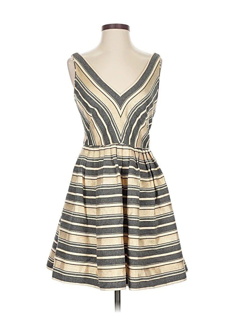 Pre-owned J.crew Factory Store Cocktail Dress In Gray