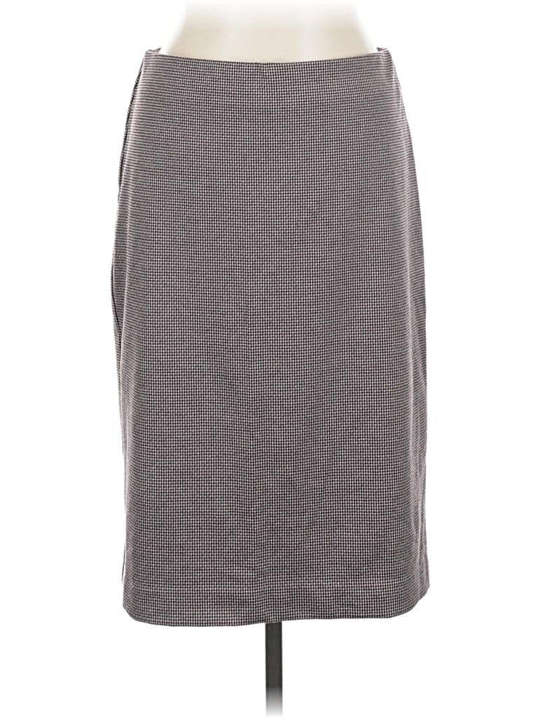 Pre-owned Ann Taylor Casual Skirt In Gray