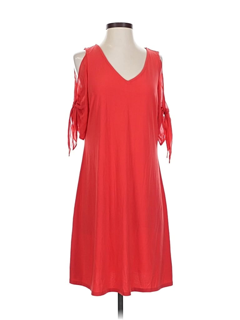 Pre-owned Dressbarn Casual Dress In Red