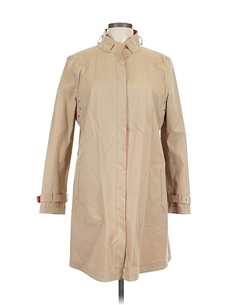 Pre-owned Worth Trenchcoat In Brown