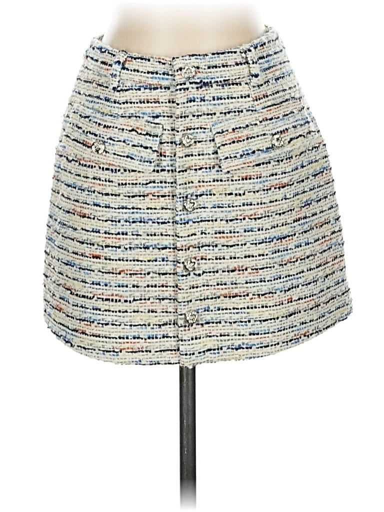 Pre-owned Aqua Casual Skirt In Blue