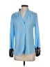 Kobi Blue Long Sleeve Blouse Size XS - photo 1