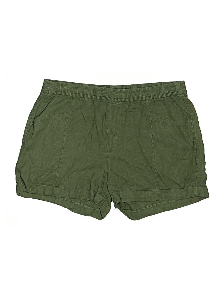 Pre-owned Old Navy Khaki Shorts In Green
