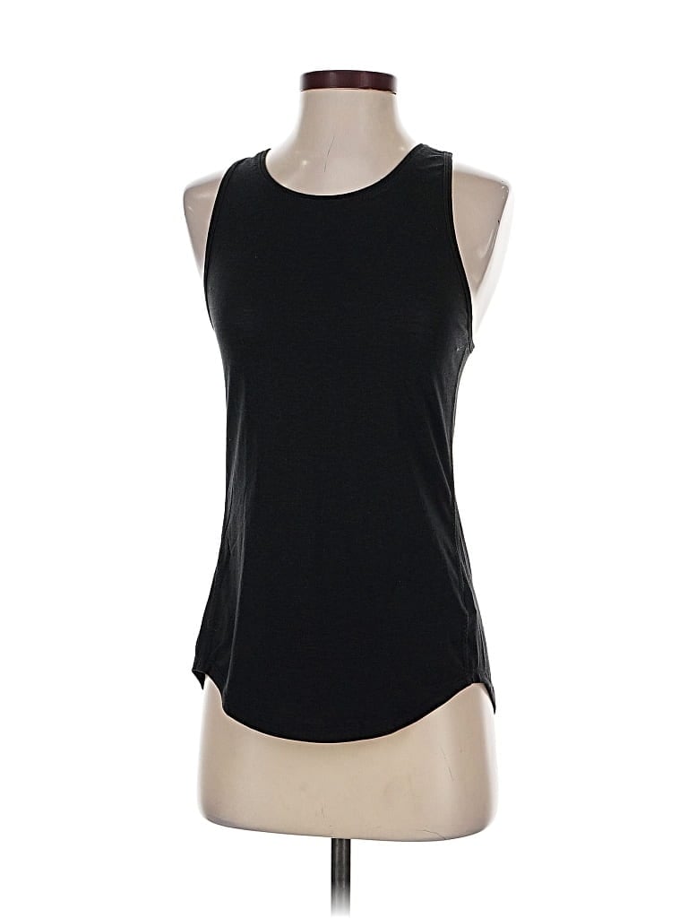 Click to view more detailed imagery on our partner's website Pre-owned Athleta Sleeveless T-shirt In Black