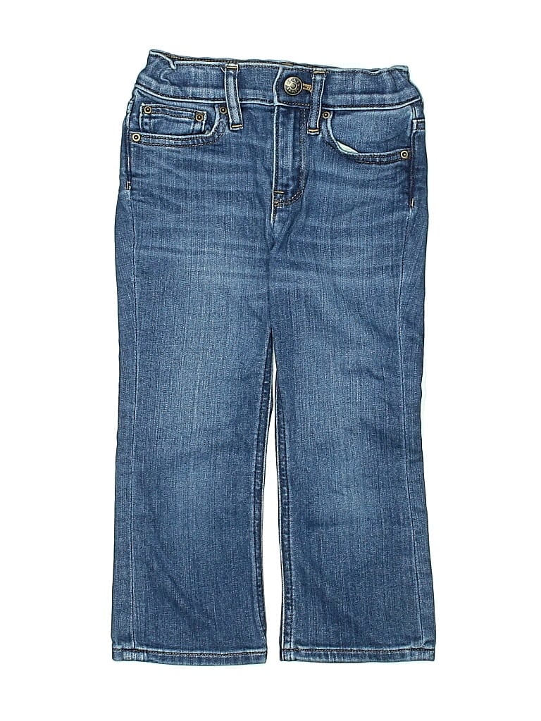 Pre-owned Crewcuts Kids' Jeans In Blue