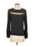 By Smith 100% Silk Black Long Sleeve Silk Top Size XS - photo 1