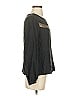 By Smith 100% Silk Black Long Sleeve Silk Top Size XS - photo 4