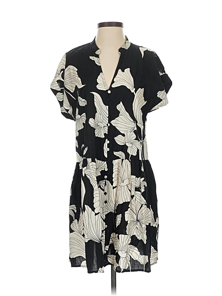 Pre-owned H&m Kimono In Black