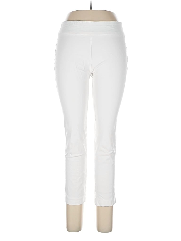 Pre-owned Crown & Ivy Active Pants In White