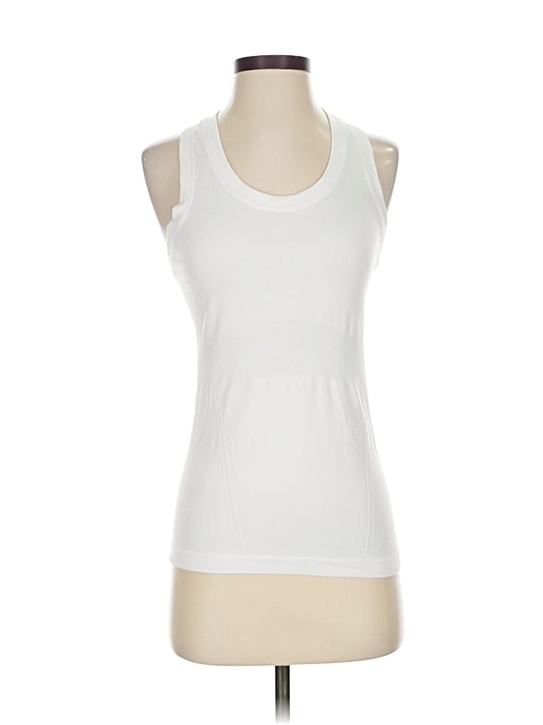 Click to view more detailed imagery on our partner's website Pre-owned Athleta Sleeveless T-shirt In White