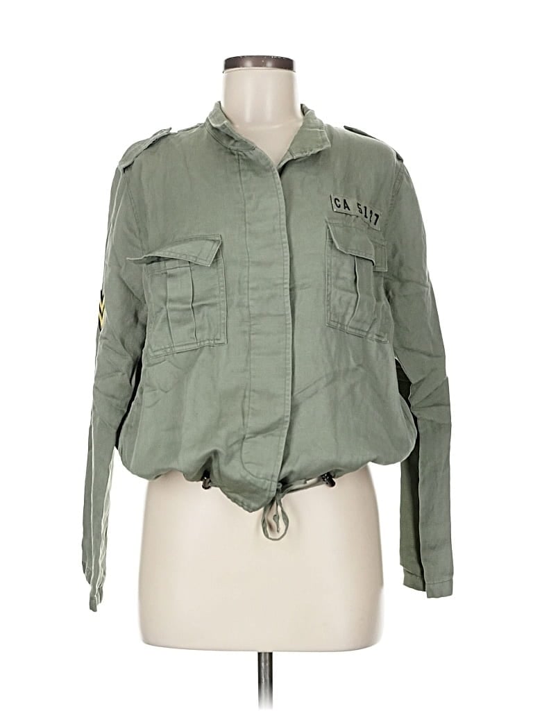 Pre-owned Rails Jacket In Green