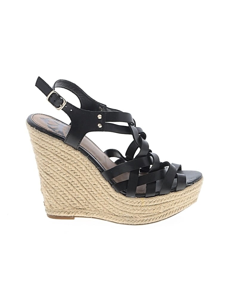 Pre-owned Fergalicious Wedges In Black