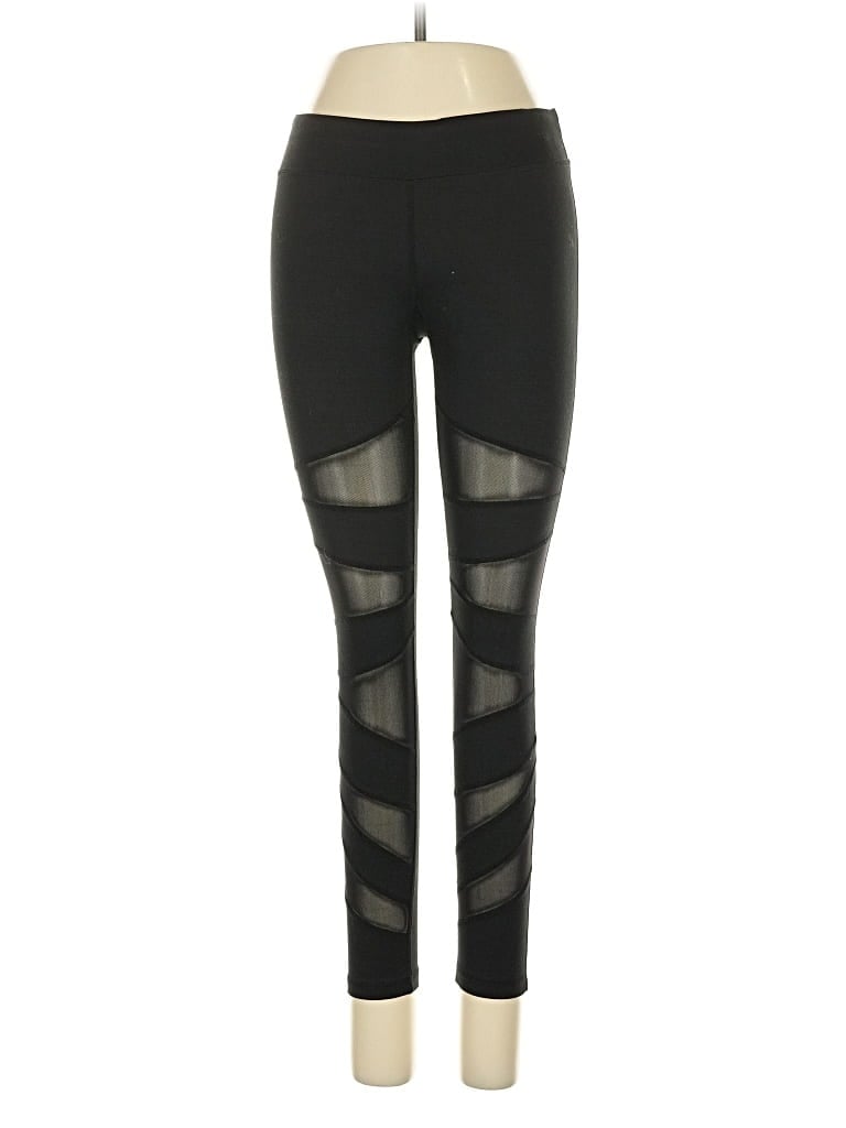 Pre-owned Assorted Brands Leggings In Black