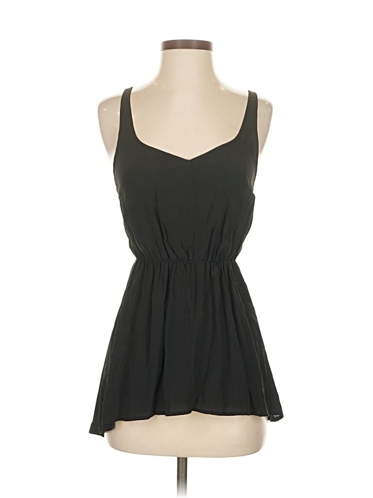 Pre-owned Ecote Sleeveless Blouse In Black