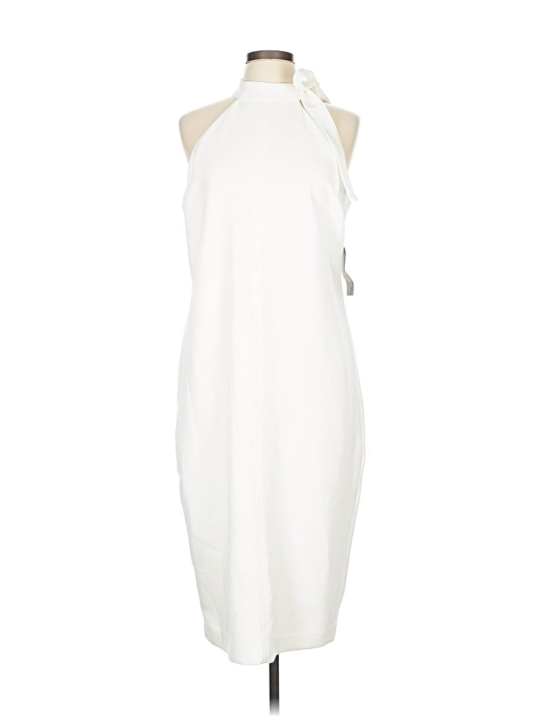 Eva Mendes By New York & Company Cocktail Dress In White